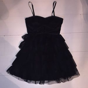 Black lace babydoll dress - Guess
